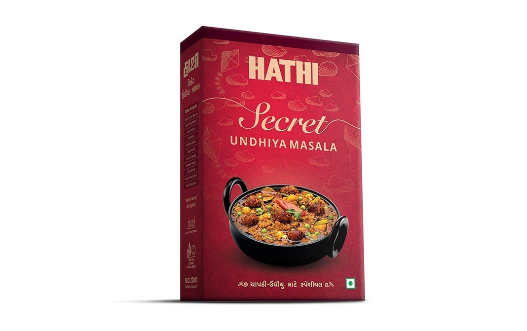 Hathi Masala Secret Undhiya Masala    Box  100 grams